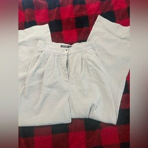 Nasty Gal size 2 high waisted, trouser with pleated front